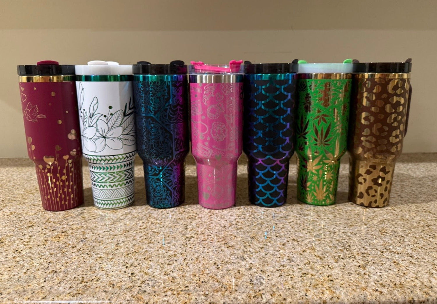 Laser Engraved Tumblers