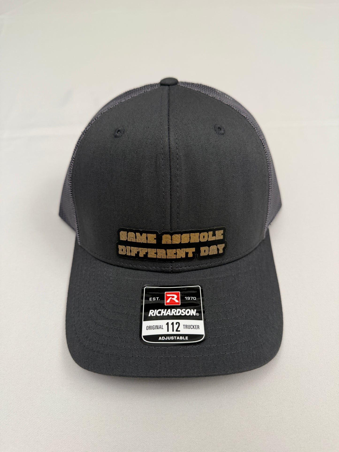 Same Asshole Different Day trucker hats