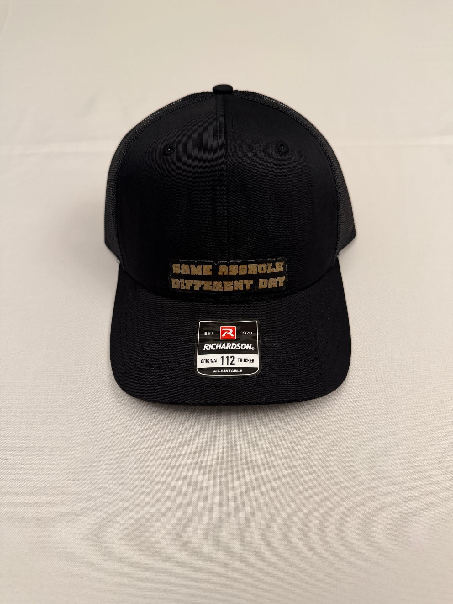 Same Asshole Different Day trucker hats