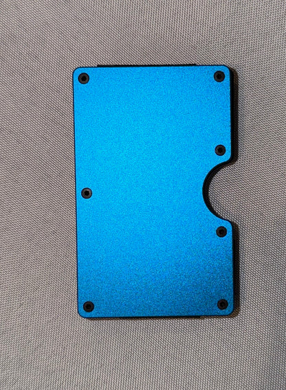 Aluminum Wallet with Money Clip