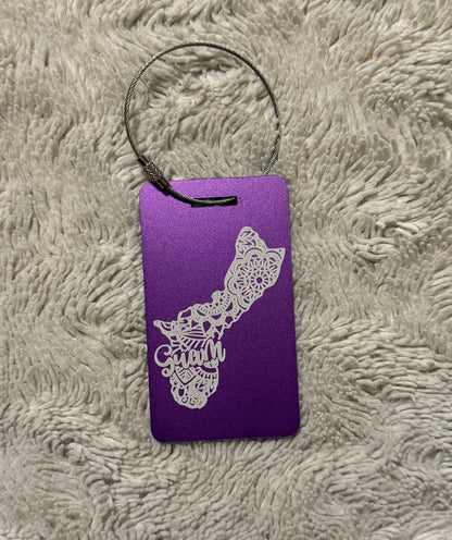 Customizable Aluminum Luggage Tags 4 for $20