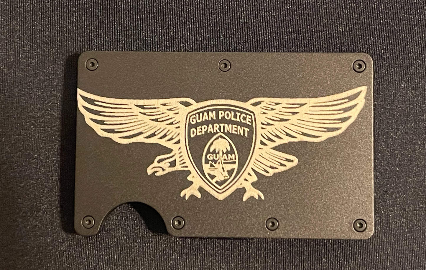 Aluminum Wallet with Money Clip