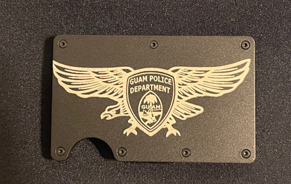 Aluminum Wallet with Money Clip