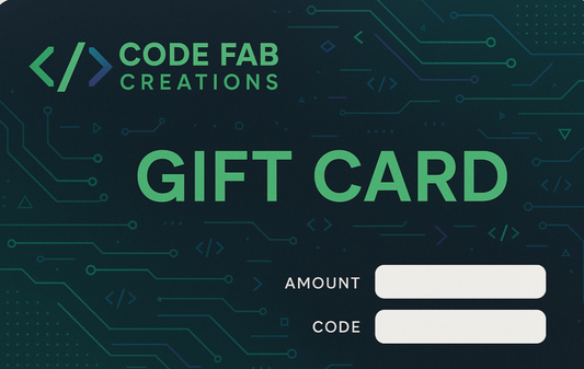 Code Fab Creations Gift Card